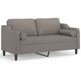 Maison Chic kavč - Sofa - Kanape dvosed z blazinami taupe 140 cm blago, (21727236) Cene