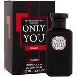New Brand Parfums Prestige Only You Black toaletna voda 100 ml za moške Cene