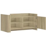  Stolić za kavu boja hrasta sonome 100 x 50 x 50 cm od drva | Eponuda.com