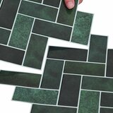  Pločica riblja kost 50 pcs Tamnozelena 30 x 30 cm | shoptok.hr
