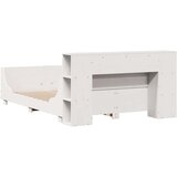 vidaXL Okvir kreveta bez madraca bijeli 160x200 cm od masivne borovine | shoptok.hr