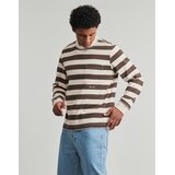 OLAF STRIPED RIB CREWNECK Bež | shoptok.hr