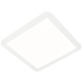 QAZQA Stropna svetilka bela 30 cm, vključno s 3-stopenjsko LED zatemnitvijo IP44 - Steve Cene