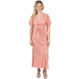 Isla Bonita By Sigris Dolge obleke Dolga Midi Obleka Rdeča | Shoptok.si
