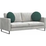  Jastučići za sjedenje 2 pcs Tamnozelena Ø50 x 19 cm Baršun | shoptok.hr