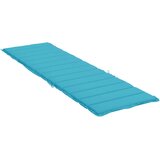  Jastuk za ležaljku za sunčanje tirkizni od tkanine Oxford Tirkizna 200 x 60 x 4 cm | Shoptok.si