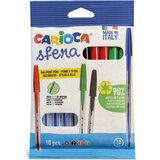 Carioca Sfera Ballpoint Assorted - 10 kos. Cene