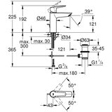 Grohe Miješalica za umivaonik Start OHM M | shoptok.hr