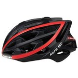 Safe-Tec TYR crna crvena M (55 cm - 58 cm) | shoptok.hr