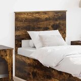  Vzglavje z vzglavjem Dimljeni oreh 80 cm Konstruiran les, (5000109984) | Shoptok.si