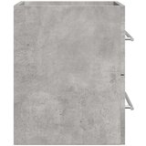 Ormarić za umivaonik siva boja betona 60 x 38 5 x 48 cm iverica | shoptok.hr