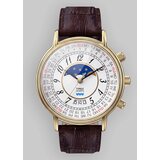 Timex 1990 Moon Phase&Calendar Dial Reissue Watch creme dia brown leather | shoptok.hr