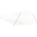  Staklenik s čeličnim okvirom bijeli 36 m² 12 x 3 x 2 m | shoptok.hr