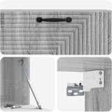 ormar za zid 98 x 41 x 30 cm Siva sonoma Konstruirano drvo | shoptok.hr