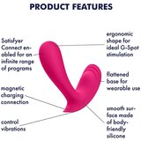 Satisfyer Vibrator Top Secret roza | Shoptok.si