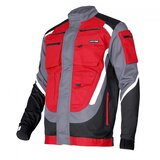 Lahti Pro JAKNA CRNA-SIVA-CRVENA 100% PAMUK L LAHTI L4040603 | shoptok.hr