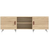 TV ormarić boja hrasta 150x30x50 cm od konstruiranog drva | shoptok.hr