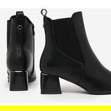 Resti Black women's low stiletto boots Nejery | ePonuda.com