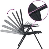  Ležaljke u vrtu 2 pcs Crna 58 x 71 x 112 cm Tekstilen | shoptok.hr