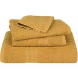 vidaXL Kopalne brisače 2 kos zlata 100x150 cm 360 g/m² 100% bombaž | Shoptok.si