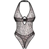 Obsessive Addia - odprto body z leopardjim vzorcem - L/XL | Shoptok.si