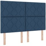 vidaXL Vzglavje Modra 160 cm blago, (5000142101) Cene