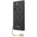 Guess GUHCS23LGF4GGR silikonski ovitek za samsung galaxy S23 ultra 5G - siv | Shoptok.si