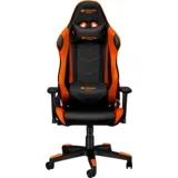 Deimos GС-4 Gaming chair, PU leather, Original foam and Cold molded foam, Metal Frame, Top gun mechanism, 90-165 dgree, 3D armrest, Class 4 gas lift, Nylon 5 Stars Base, 60mm PU caster, black+Orange.