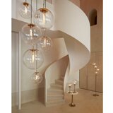 Light & Living Viseća svjetiljka u brončanoj boji sa staklenim sjenilom ø 40 cm Medina – | shoptok.hr