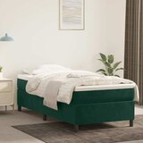  Okvir za krevet s oprugom tamnozeleni 90x200 cm baršunasti | Eponuda.com