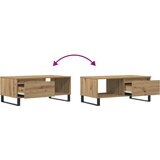  Stolić kavu boja artisian hrast 90x50x36,5cm konstruirano drvo | shoptok.hr