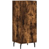  Komoda boja dimljenog hrasta 34,5x34x90 cm konstruirano drvo | shoptok.hr