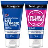 Neutrogena Krema za ruke brze apsorpcije set 2 x 75 ml | shoptok.hr