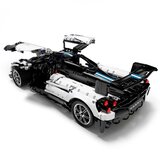  Auto na daljinsko upravljanje i sastavljanje Pagani Huayra 1:8 RASTAR - 2892 elemenata - bijeli | Shoptok.si