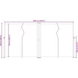 Uvlačiva bočna tenda crvena 200 x 600 cm | shoptok.hr