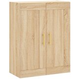  Visoka komoda hrasta sonome 69,5x34x180cm od konstruiranog drva Slike