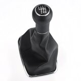  RUČKA MJENJAČA SA KOŽOM ASY VW GOLF IV 1997-2006 HROM OKVIR 6 BRZINA (FI23mm) Cijene