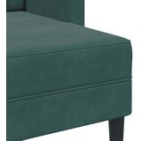 SOFA 2-sjed s ležaljkom u obliku slova L tamnozelena 125 cm | shoptok.hr
