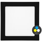  Ecolite LED-WSQ-CCT/12W/CR- LED ugradna svetiljka RAFA LED/12W/230V IP44 crna | Eponuda.com