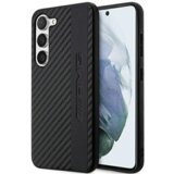  ORIGINALNA AMG FUTROLA SA UGLJIČNIM TRAKAMA I RELJEFNIM AMHCS23MBLSCA ZA SAMSUNG GALAXY S23 PLUS CRNA | Eponuda.ba