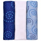 T-TOMI komplet 3 plenic iz blaga Spirales, 70 x 70 cm | Shoptok.si