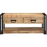 vidaXL Stol za kavu 90x50x38 cm Puno grubo drvo Mango | shoptok.hr