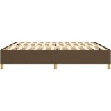  Box spring posteljni okvir temno rjav 200x200 cm blago, (20735389) | Shoptok.si
