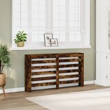 vidaXL Pokrov za radijator boja hrasta 149x20x82 cm konstruirano drvo | shoptok.hr