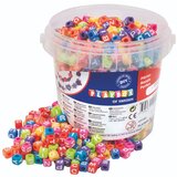 Playbox Set šarenih perli s slovima 1250 komada 7x7x7mm | shoptok.hr