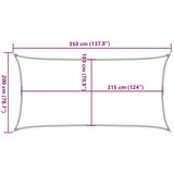  Jedro za zaštitu od sunca 160 g/m² bež 2 x 3,5 m HDPE | shoptok.hr
