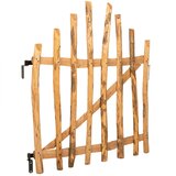  Lukasta ograda 100 x 120 cm Impregnirano drvo lješnjaka Smeđa | shoptok.hr