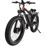 Gunai GN88 dvokolesni pogon z dvojnim motorjem električno kolo 2000 w 23 ah 21 prestav kolutne zavore - črna, (21134009) Cene