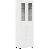  Set TV komoda FLORIN 3 kom. Bijelo Konstruirano drvo | shoptok.hr