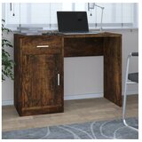  Radni stol s ladicom i ormarićem boja hrasta 100x40x73cm drveni | shoptok.hr